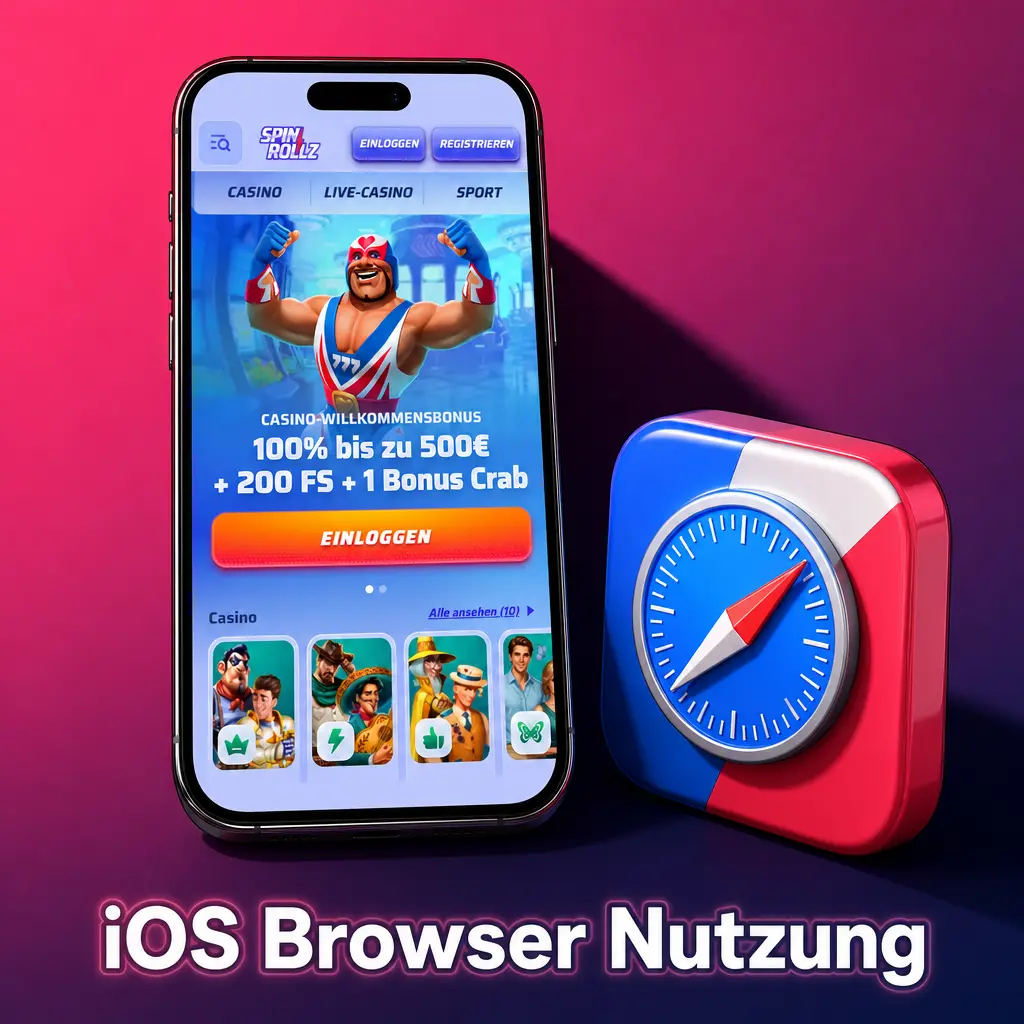 iOS Browser Nutzung